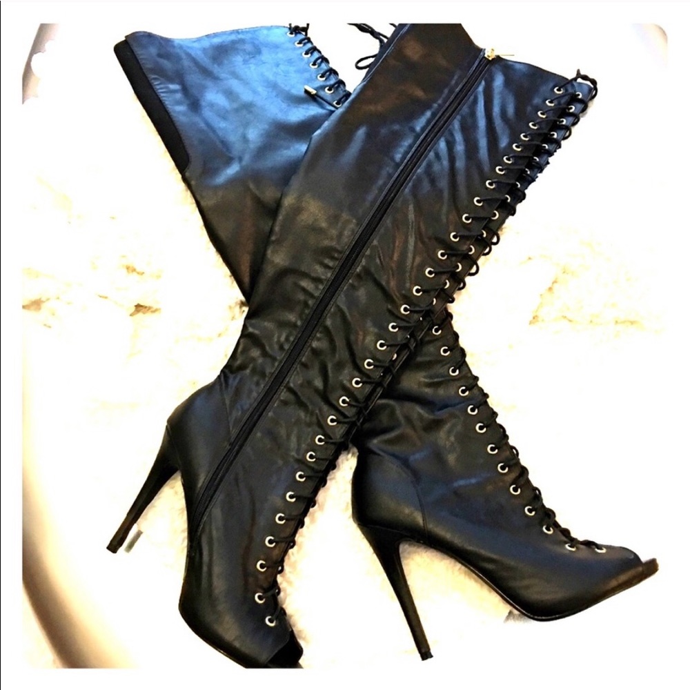 Lace Up Boots